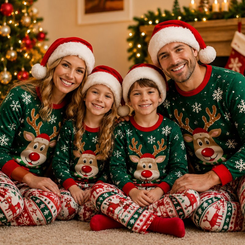 Why Not Make Ugly Sweaters & Matching Christmas Pyjamas Your Festive Tradition?