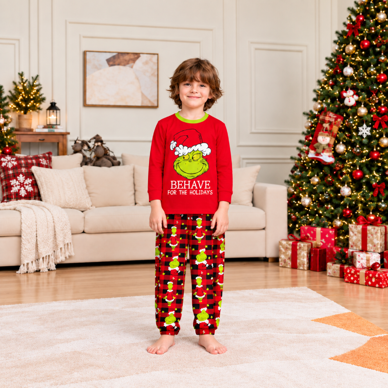 Holiday Mischief Family Matching Pyjamas