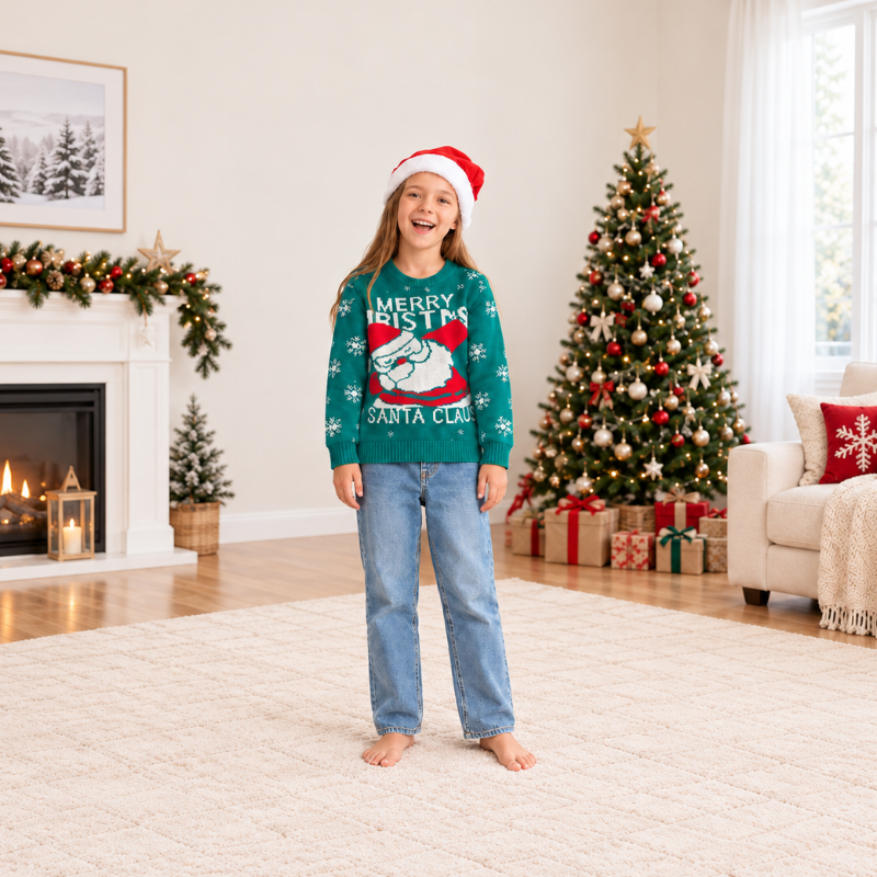 Merry Christmas Santa Claus Family Christmas Jumpers