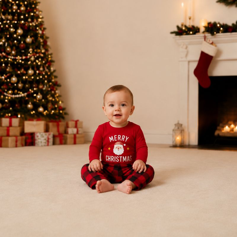 Santa Cheer Family Matching Christmas Pyjamas