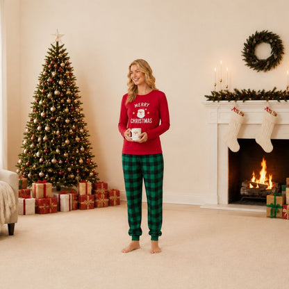 Santa Cheer Family Matching Christmas Pyjamas