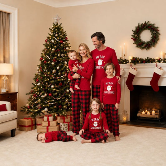 Santa Cheer Family Matching Christmas Pyjamas