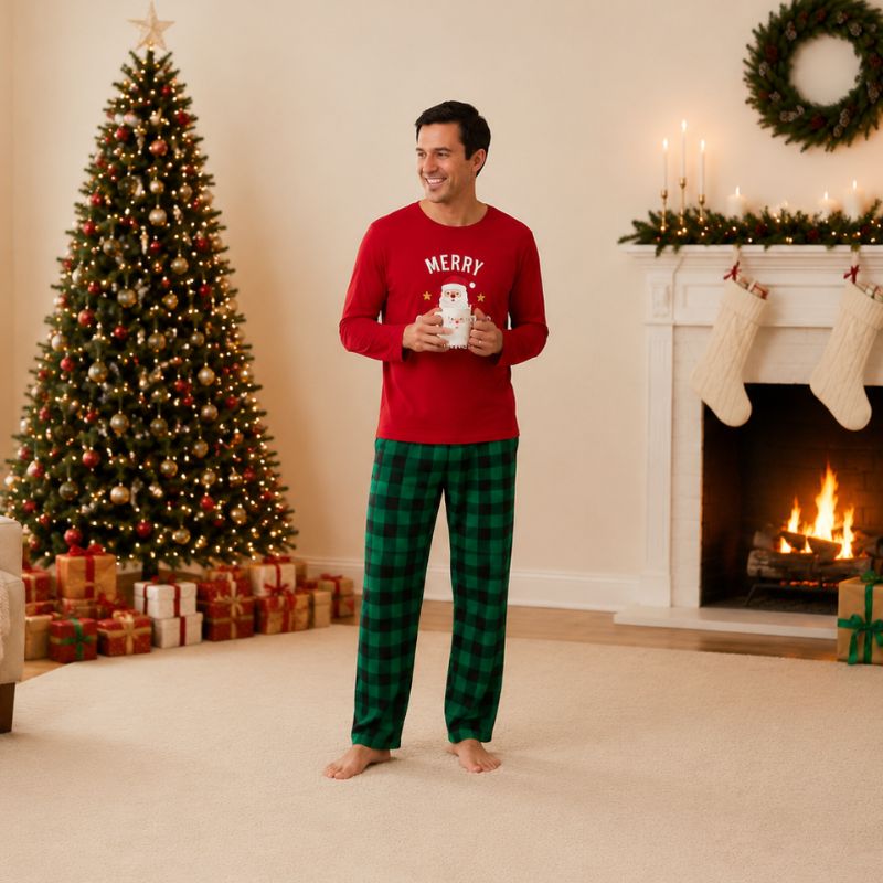 Santa Cheer Family Matching Christmas Pyjamas