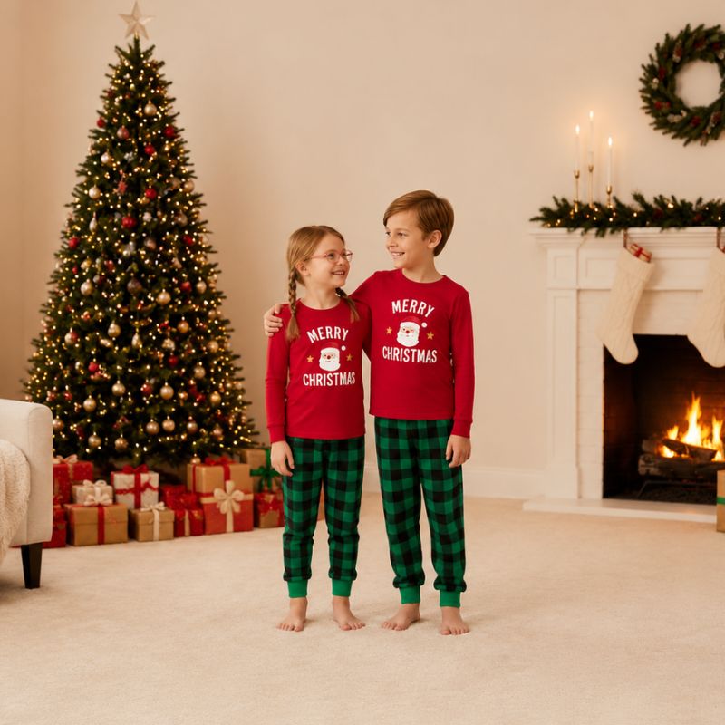 Santa Cheer Family Matching Christmas Pyjamas